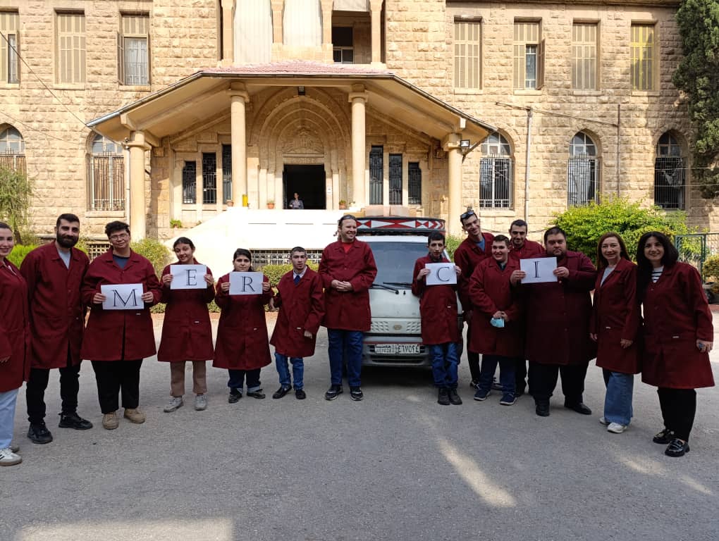 Les jeunes de l'Oasis Saint-Maron disent Merci